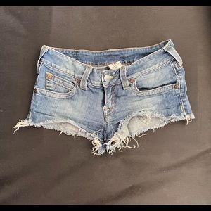True Religion Jean Shorts